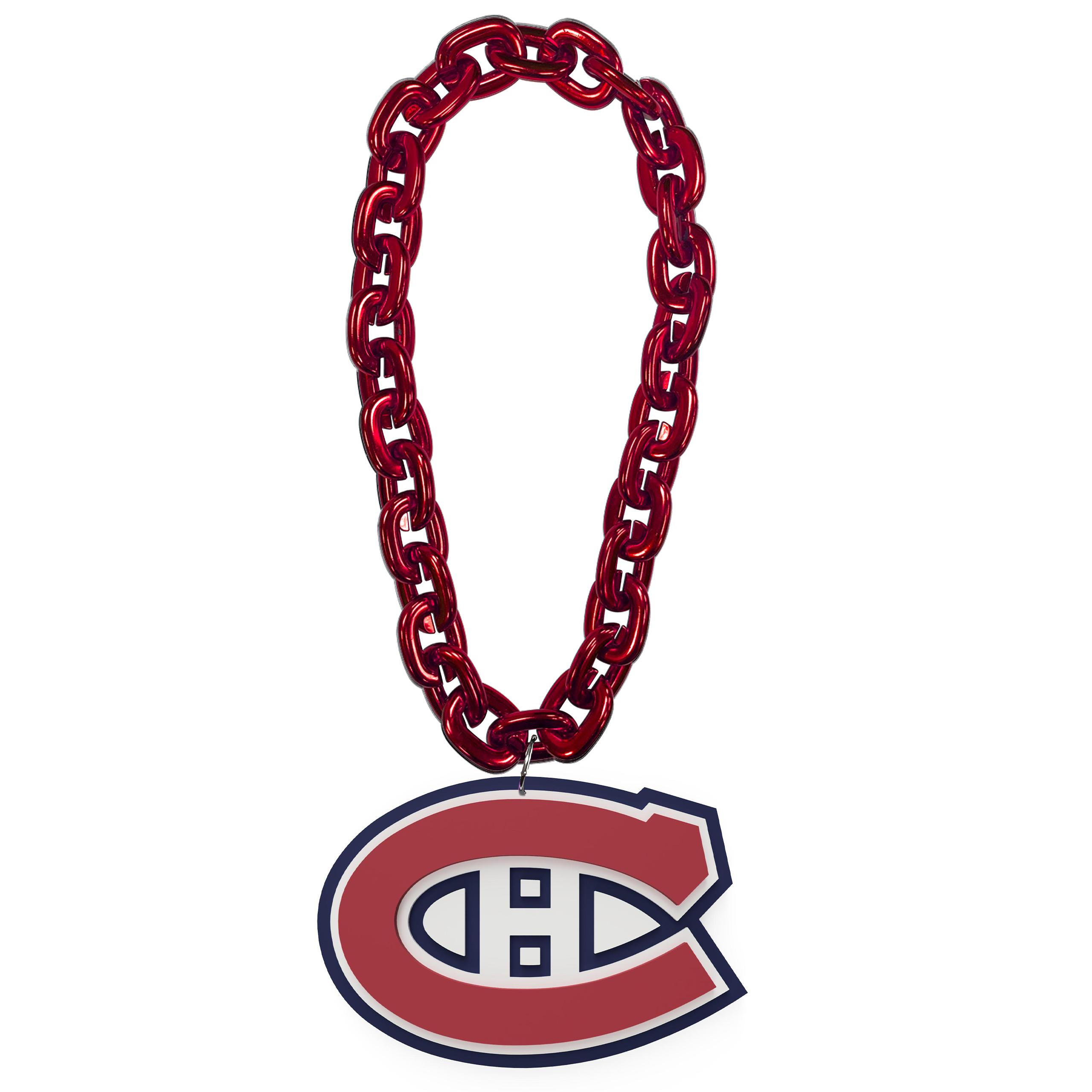 Los Angeles Angels 3D Fan Chain Necklace - Red Chain